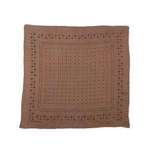 OZMA Silk Dot Hankie Handkerchief in Rosehip
